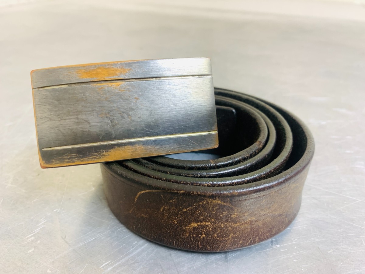 United Colors of Benetton Hunter Green Thick Leather Belt XS Hunter Green Belt main image 2