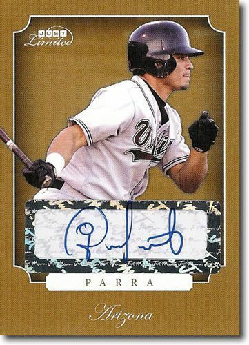 2008 Gerardo Parra Rookie LIMITED Autograph Mint GOLD Auto RC #/50 - Picture 1 of 1