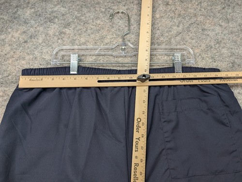 Vintage Pierre Cardin Pants Men XL Blue Elastic Waist Pull On Windbreaker Active - Picture 13 of 17