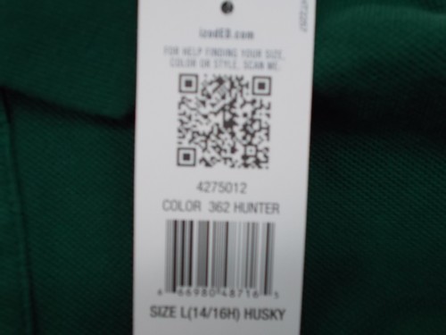 Boys IZOD Assorted Long Sleeved Uniform Polos Size 4 - 18/20H - Picture 10 of 16