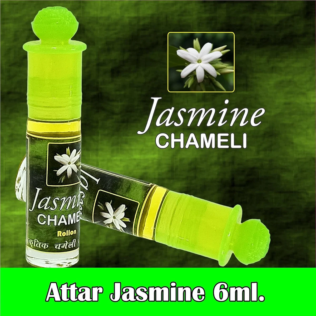 Attar English Jasmine Rich Divine Pure Chameli Flower Long Lasting