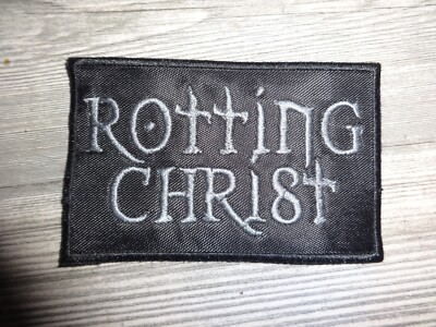 Rotting Christ Shape Patch Black Metal Satyricon ***