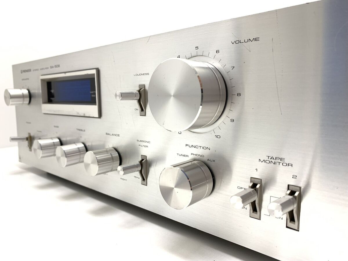 Pioneer SA 508 Stereo Amplifier 2X 25Watts RMS Vintage 1979 Pioneer SA 508 Stereo Amplifier 2X 25Watts RMS Vintage 1979