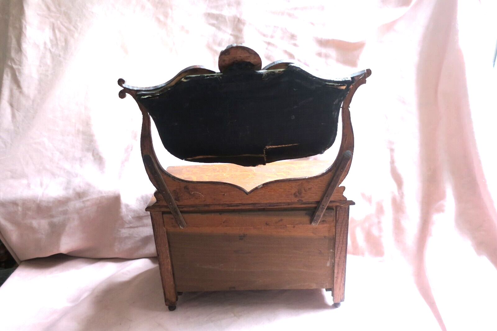 Antique Doll furniture bed dresser set French Country circa 1800s eBay