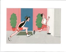 Archie Production Animation Art Cel Setup from Filmation 1968-1969 b2093