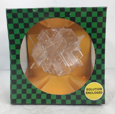 NEW 1974 Romany CELL BLOCK #3313 Brainteaser Challenge Take-Apart Puzzle READ!
