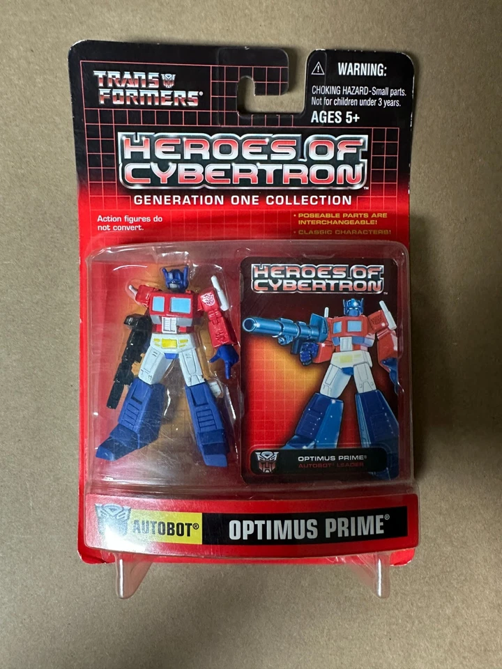 Lote Heroes of Cybertron-G1 Autobots-Decepticons-Optimus-Megatron-Rodimus-Arcee Foto 4 de 4