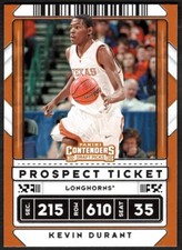 2020 Kevin Durant Contenders Draft Picks Basketball Prospect Ticket Texas #5