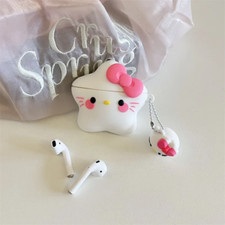 Star For Airpods1/2/3/4 Case,Shockproof Protective Earphone Silicone Cover
