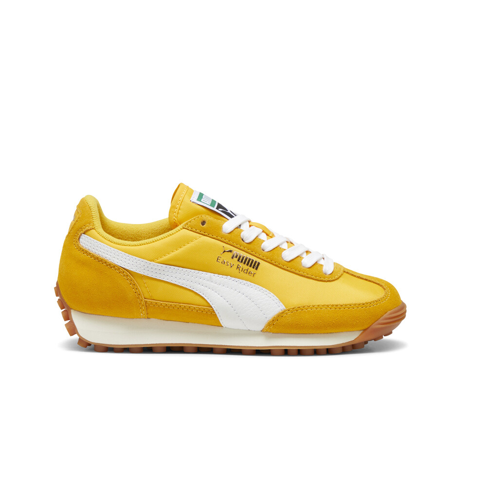 Puma Easy Rider Винтажные молодежные кроссовки на шнуровке для мальчиков оранжевого цвета, повседневная обувь 3993710