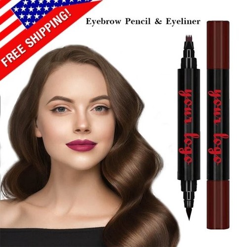Microblading Tattoo Eyebrow Ink Pen Long Lasting Eye Brow Pencil 4 Fork
