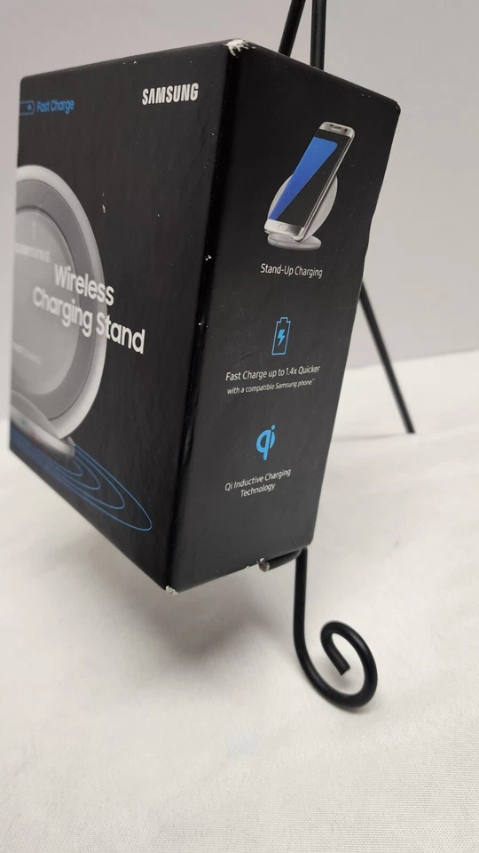 Cargador inalámbrico de carga rápida Samsung negro EP-NG930 Pad-B06 Foto 2 de 4