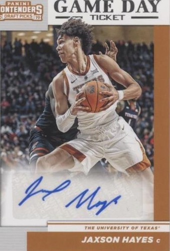 2019-20 Panini Contenders Draft Picks RJ Barrett Auto RC #5/5