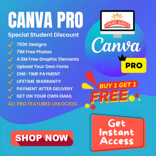 CANVA Unlimited 🔥 ️ Pro EDU ️‍✔️ Canva Premium Lifetime ✅ INSTANT Delivery - 第 1/7 張圖片