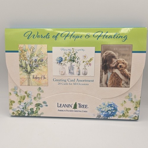 LEANIN TREE 20 GREETING CARDS SYMPATHY Words Of Hope & Healing ASSORTMENT#90824 - 第 1/13 張圖片