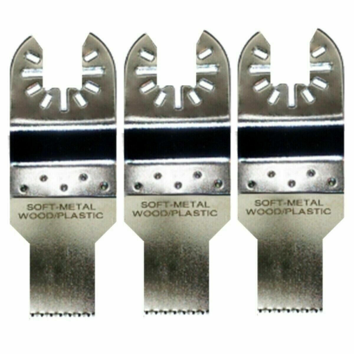 3 x 3/4" Oscillating Multi Tool Blades fits Chicago Harbor Freight, Bosch, Skil eBay