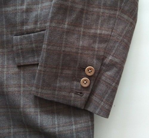 Jack Spade Warren Street NY Herren Baumwolle Sport Mantel Chirurgenbündchen Gr. 36 Braun - Bild 4 von 12