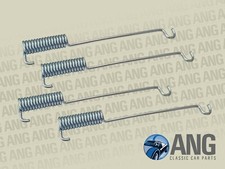 AUSTIN, MORRIS, LEYLAND MINI '64-'84 FRONT BRAKE SHOES SPRINGS x 4 (AAU8243)