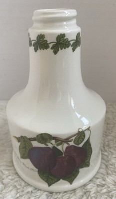 Vintage Portmeirion Pomona Garten Pflaume Lotion / Seifenspender Flasche