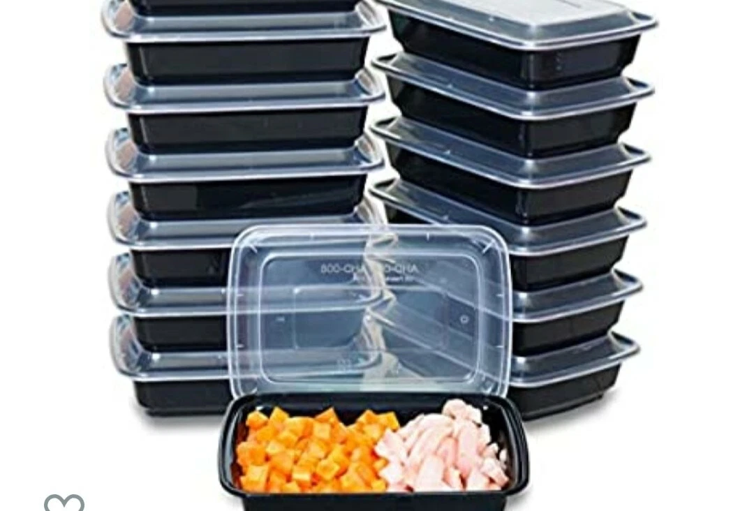 150 Sets(300pcs) 38 Oz Meal Prep Food Container Reusable Microwaveable W Lids
Opens in a new window