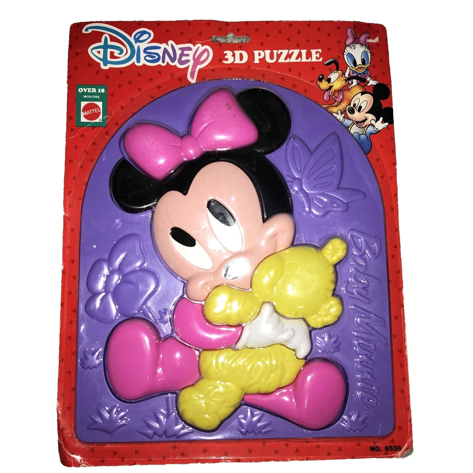 3-4 Years Less than 15 Pieces Plastic Puzzles