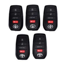 OEM Locksmith Lot of 5 Toyota Tundra Tacoma Remote Smart Key Fob Fobs HYQ14FBX
