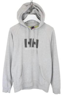 HELLO HANSEN Sudadera Para Hombre Grande Con Bolsillo Canguro Arte En El Pecho - Imagen 1 de 4