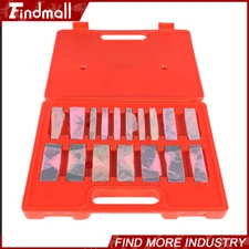 17x Hardened Steel Precision Angle Block 1/4 to 45 Degree Set Accuracy .0003"