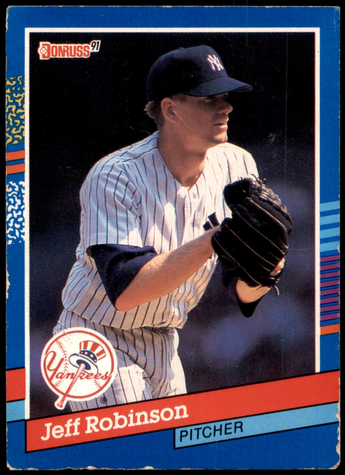 Jeff Robinson #291c 1991 Donruss