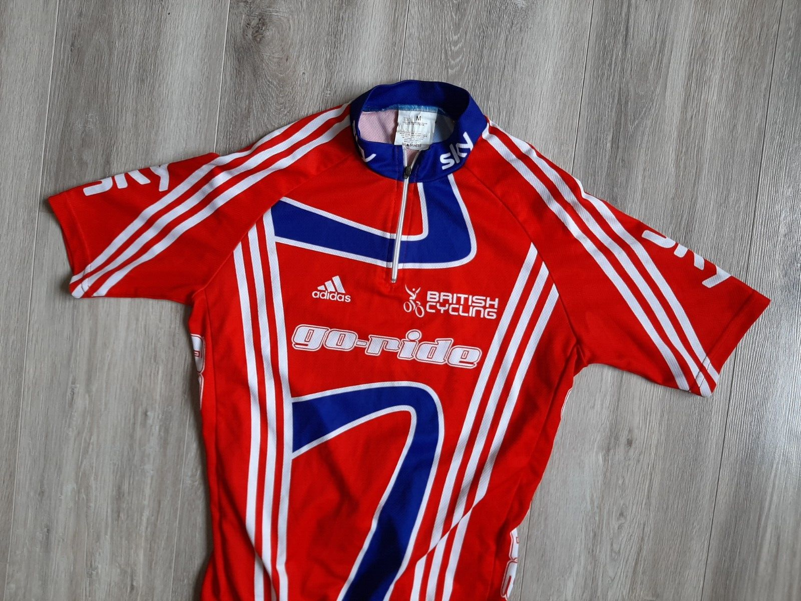 extreem Lima basketbal Adidas British Cycling Shirt Red Jersey M Cycle Camiseta Special Rare | eBay