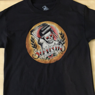 Suavecito Large Logo Black T-shirt