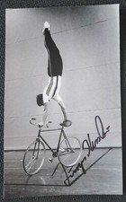 10592 J&uuml;rgen Kessler Kunstradfahren Foto original signiert