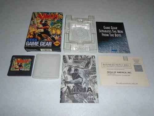 Ninja Gaiden (USA Version) ☆☆ Complete Authentic Sega Game Gear