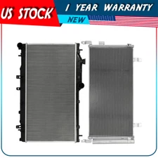 Radiator and AC Condenser Kit For 2014-2018 Subaru Forester Aluminum Replacement