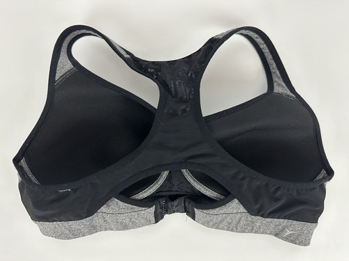 Old Navy Active Go Dry 36C Sports Bra Heather Gray High Support Wire Free Womens - Picture 3 of 8