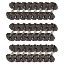 24pcs HO Scale 1:87 36" Metal DC Wheel for Model Trains DC Wheels C8724