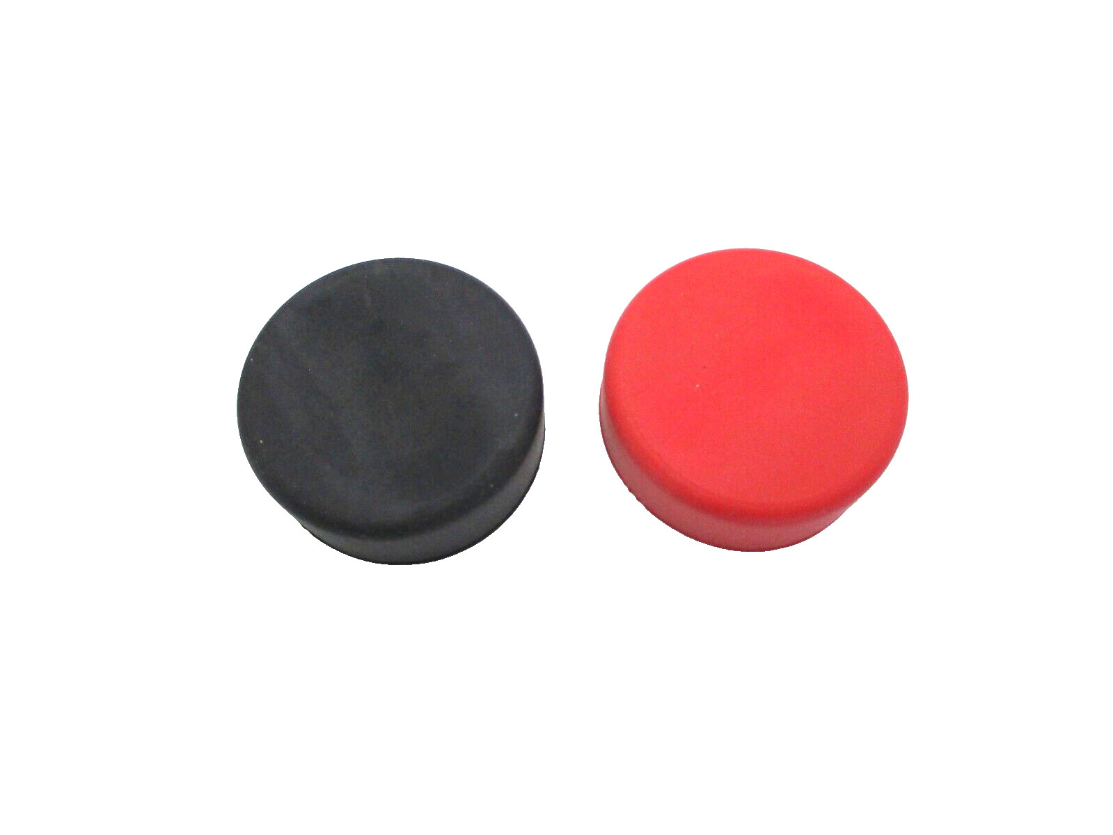 HOBART MIXER SWITCH COVERS ON /OFF SWITCH, RUBBER ,PAIR OF 2, 1 RED & 1 BLACK