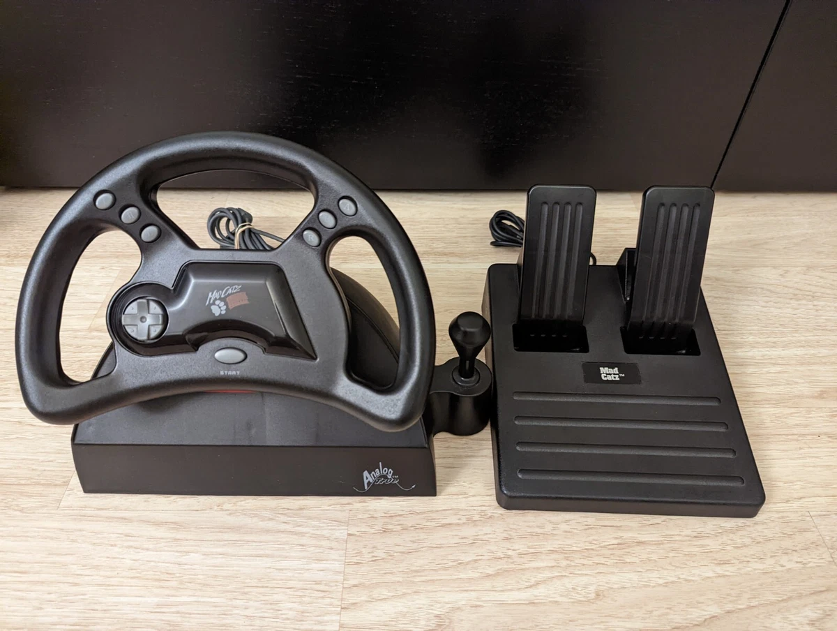 ⚡️MAD CATZ Analog Steering Wheel for PS】 | euroiasis.gr
