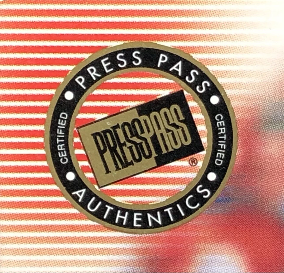 Press Pass SE 2001 Richard Seymour en tarjeta automática tinta azul SSP ¡Tarjeta de novato! RARO! Foto 4 de 4