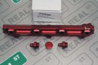 Hybrid Racing Red Universal High-Flow Fuel Rail B-Series B18C1 B18C5 B16A B18B