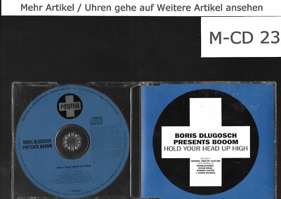 Maxi CD Boris Dlugosch - Hold Your Head Up High. 6 Titel. CD Zustand Sehr gut.