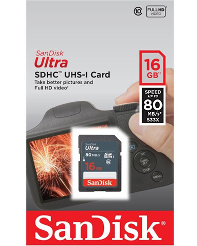 SANDISK ULTRA 140MB/s SDHC SDXC SD FLASH SPEICHER KAMERA KARTE 128GB 64GB 32GB 16GB - Bild 6 von 6