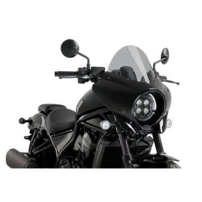 Puig HALBVERKLEIDUNG WINDSCHILD TOURING MIRAGE FÜR HONDA CMX1100 REBEL 21-24 SMOKE CHI