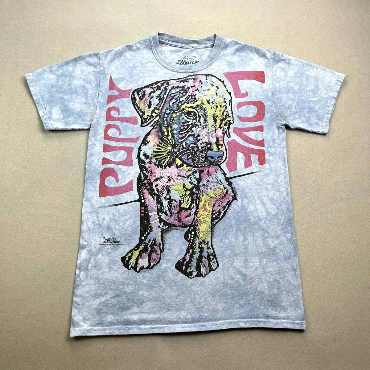 Tie dye 2025 puppy love shirt