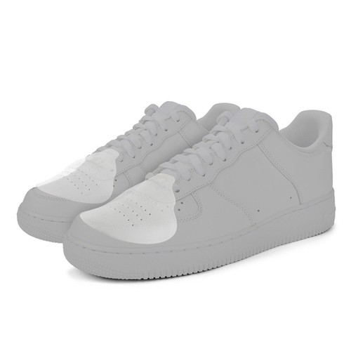 ForceField Shoe Crease Preventer Patented Sneakers Protectors - Medium White - Picture 4 of 10