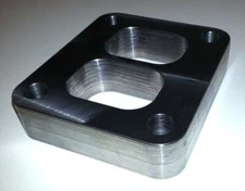 (1" THK) T4 Twin Scroll Divided Inlet Turbo Spacer Flange