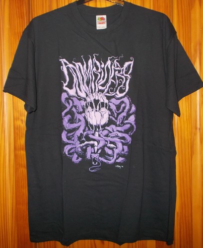 DOOMRIDERS Snakes T-Shirt Größe XL schwarz mit Front-Print