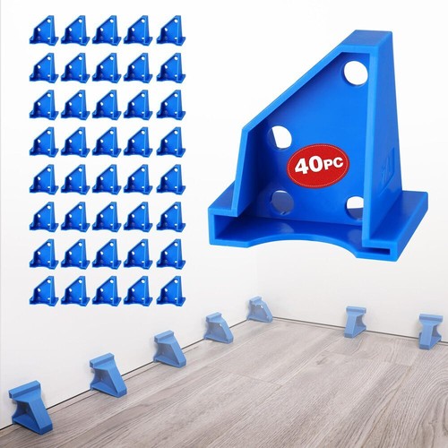 WORKPRO 40-Pack Floor Spacers 2 in 1 Laminate Flooring Spacers Wood Install Tool