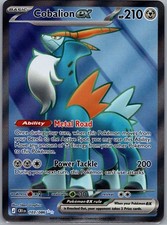 Cobalion ex ME04: Chaos Rising 103/086 Ultra Rare Holo Pokemon TCG Card