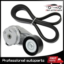For Buick Chevy Gmc Hummer Isuzu Saab Serpentine Belt Tensioner Kit With Pulley